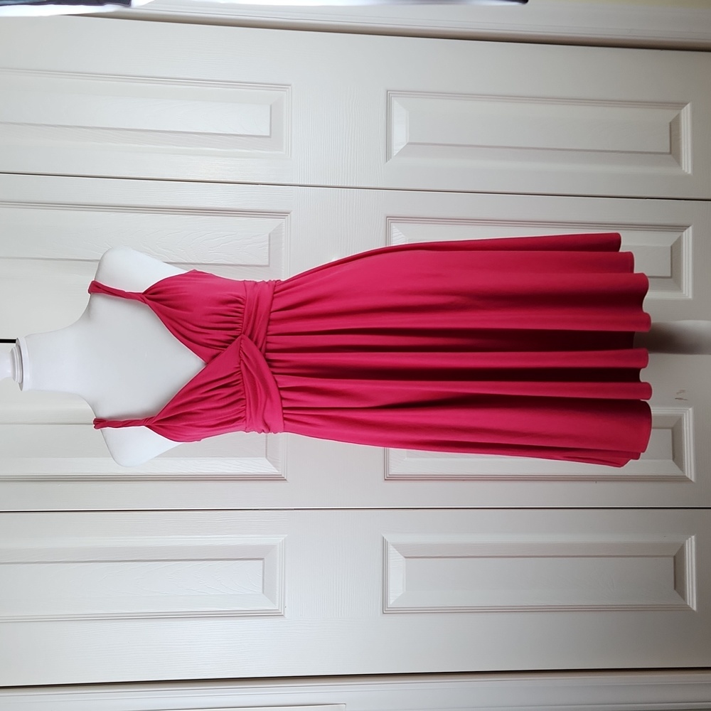 Ann Taylor Loft SP NWT fushia hot pink dress.  Perfect for Spring and Summer!